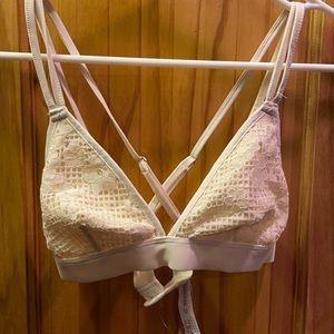 cream bralette